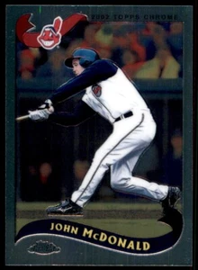 2002 Topps Traded & Rookies #T44 John McDonald Chrome - Picture 1 of 2