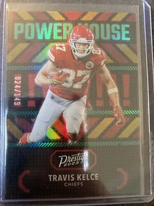 2023 Panini Prestige #PH-1 Travis Kelce Power House Xtra Points Green #24/149 - Picture 1 of 3