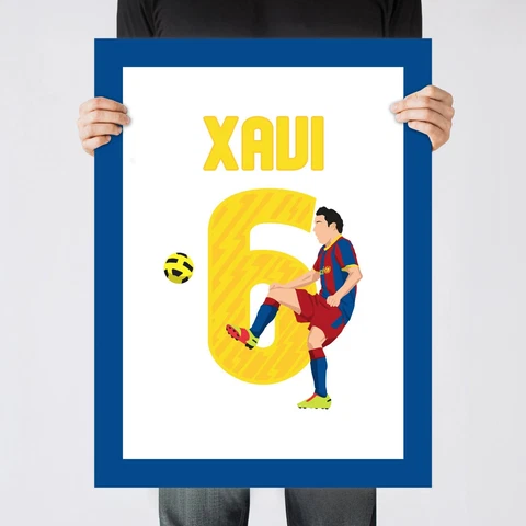 Xavi Goal, 2010 LaLiga Clasico Manita Barcelona Print/Poster/Wall-Art [Part 1/2] Cover