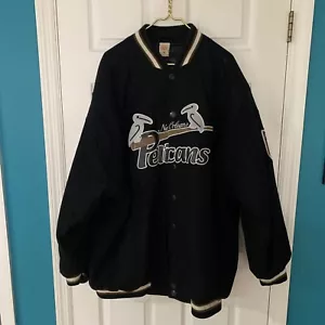 New Orleans Black Pelicans Jersey Negro League Headgear Classics Size 4XL Jacket - Picture 1 of 9