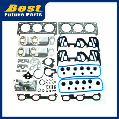 Juego de juntas de culata de motor para 2000-2003 BUICK CENTURY 3,1 L 189CID V6 Foto 1 de 4