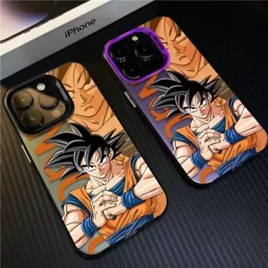 Anime Goku Saiyan Phone Case Cover iPhone 16 15 14 13 12 11 Mini Pro Max Plus - Picture 1 of 14