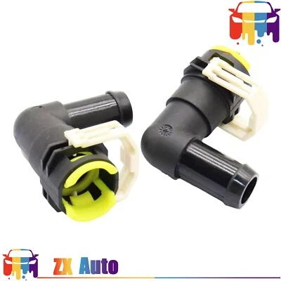 Conector de manguera de agua de refrigeración de 2 piezas, para Mazda 3 CX-7 CX-9 2007-13 B37F-61-240 Foto 1 de 4