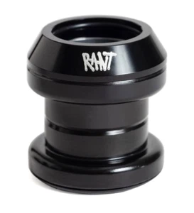 RANT 1 1/8 THREADLESS HEADSET KIT BMX BIKE BICYCLE BLACK NEW - Picture 1 of 7