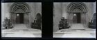 FRANCE Luz-Saint-Sauveur Eglise 1928 Photo Stereo Plaque de verre NEGATIVE V26L1