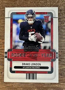 2022 Panini Contenders Rookie of the Year Green Drake London RC #ROY-DLO TS1
