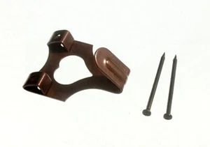 500 X Double Picture Hook No. 3 Bronzed With Pins | Onestopdiy New - Picture 1 of 1
