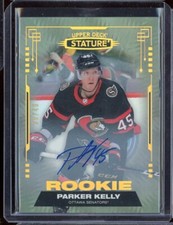 2021-22 Upper Deck Stature Photo Variant Autographs #191 Parker Kelly 28/49
