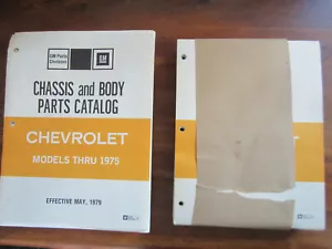 Chevrolet Chassis & Body Parts + Illustration Catalogs Real Deal OEM BRAND NEW!! - Foto 1 di 5