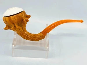 S.YANIK MEERSCHAUM PIPE REAL GOURD CALABASH NR:360 - Bild 1 von 9