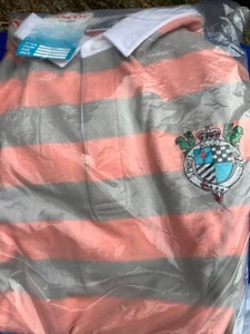 Ascot sportswear rugby top unisex size L. vintage deadstock 1980 s - Picture 1 of 3
