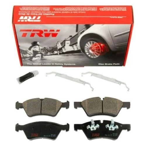 TRW GDB294 For Mercedes-Benz 190E 1984-1993 Semi-Metallic Rear Disc Brake Pads K - Image 1 of 1