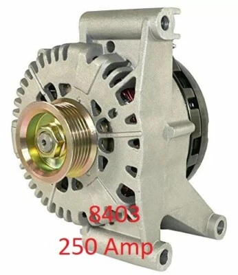 250 Amp Output High Performance  Alternator Ford Escape Mercury Mariner V6 8403 Foto 1 de 3