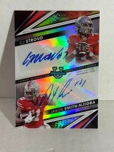 2022 Bowman U Best cj Stroud jaxon smith-njigba Dual Auto /25 buckeyes - Bild 1 von 2