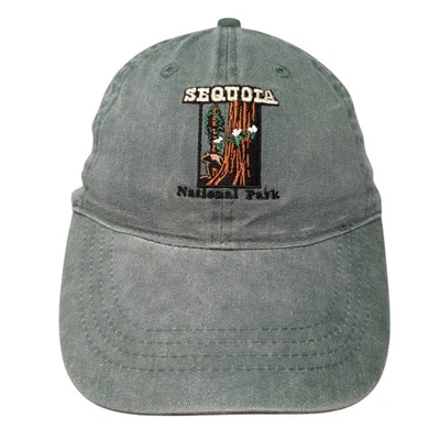 Sombrero Deslizable Parque Nacional Sequoia Verde Talla Única Bordado Otto Foto 1 de 4