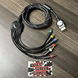 Sony PlayStation 1+2+3 PS1 PS2 PS3 Heavy Duty Component Cable Tested+Working - Picture 1 of 2