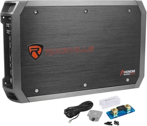 Amplificatore mono per auto RXD-M3 4000W con crossover regolabile e telecomando - Foto 1 di 11