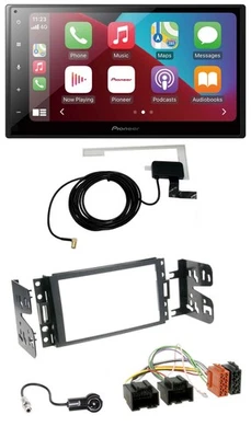 Pioneer USB Bluetooth DAB MP3 2DIN Autoradio für Chevrolet Corvette Uplander 05- - Bild 1 von 4