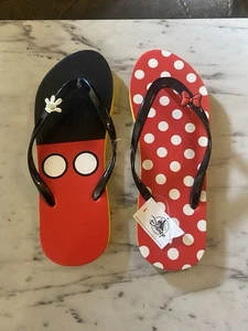 Sandali in gomma Disney Topolino Minnie nuovi con etichetta tg. 9 US - Foto 1 di 6