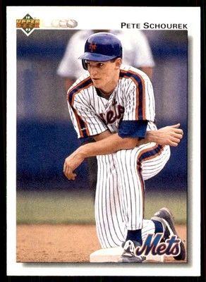 1992 Upper Deck Pete Schourek New York Mets #673 - Image 1 of 2