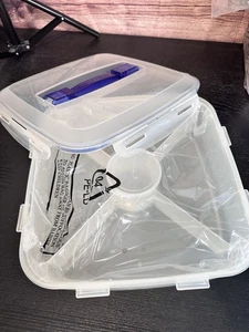 Lock & Lock Classic Custodia Ermetica per Antipasti e Dessert, 6,5L Nuova - Foto 1 di 9