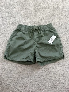 Gap Girls Pull On Shorts NWT Army Green Size 8 (M) Pockets Casual School Summer - Picture 1 of 8