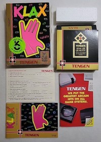 Klax (Nintendo Entertainment System, NES, 1990) - Complete CIB 