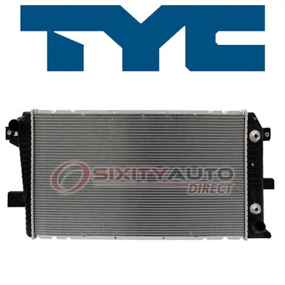 TYC Front Radiator for 2001-2005 GMC Sierra 2500 HD 6.6L V8 Cooler Cooling ve - Imagem 1 de 4