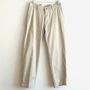 LEE Mens Youth Chino Pants Relaxed Fit Stain Resistant Sand Khaki 30 x 29 - Picture 1 of 7