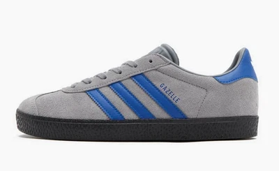 adidas Originals Gazelle Junior Boys Girls Womens Trainers Grey Size. UK. 4.5 - Image 1 of 4