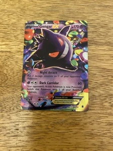 Gengar EX Holo Pokemon Karte Phantomkräfte Ultra Rare 34/119 Near Mint - Bild 1 von 10
