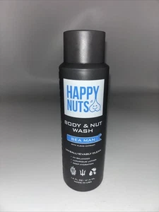 HAPPY NUTS Body & Nut Wash para hombre madera grande 14 fl OZ nuevo - Imagen 1 de 1