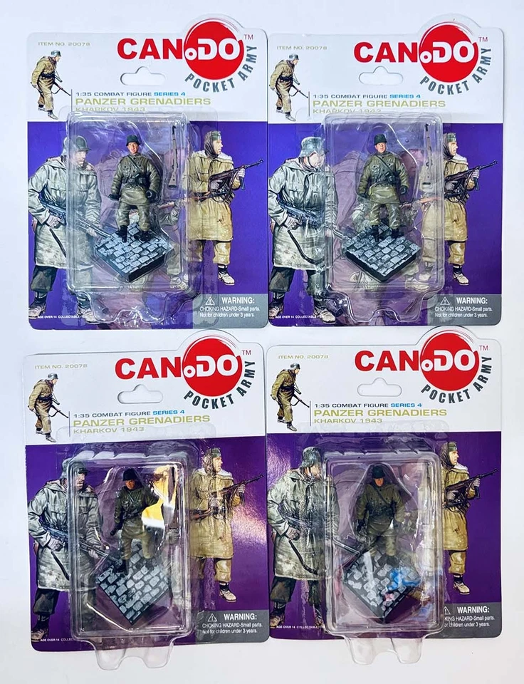 Dragon Can.Do 1/35 German Panzer Grenadiers 1943 Ver. A Set of 4 20078 - Image 1 of 1