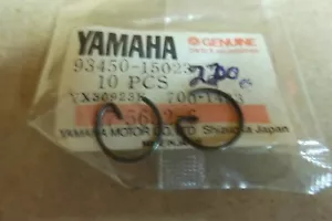 YAMAHA RD200 RS100 DT100 CS3 CS5 RT100 MX100 NOS PISTON CIRCLIPS - # 93450-15023 - Picture 1 of 1
