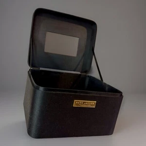 Cosmetic Toiletry Makeup Storage Marc Jacobs Fragrances Black Case Empty Box - Picture 1 of 9