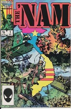 The 'Nam #1 (1986) NM, Vietnam War, 1st Printing