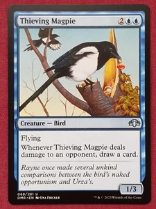 Magic The Gathering DOMINARIA REMASTERED THIEVING MAGPIE blue card MTG - Bild 1 von 2