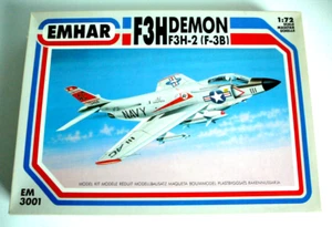 KIT EMHAR Mc DONNEL DEMON BOITE 30x21 cm 1/72è TBÉ COMPLET - Imagen 1 de 5