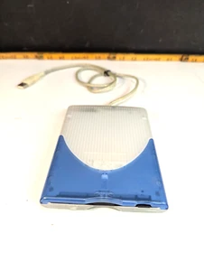 VTG VST FDUSB-M 1.44MB USB External Floppy Disk Drive White/Blue WORKS iMac - Afbeelding 1 van 3