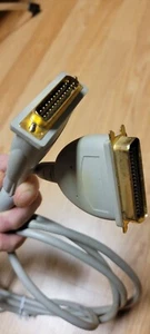 25 Pin to Parallel IEEE Printer Cable Vintage Computer 10 foot - Picture 1 of 5