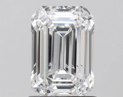 1.51 ct E-SI1 Emerald Cut Diamond,IGI Certified Diamond, CVD Lab Grown Diamond - Image 1 of 4
