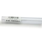 RA LEE'S Thinwall Rigid Tubing - 9/16" x 3 ft