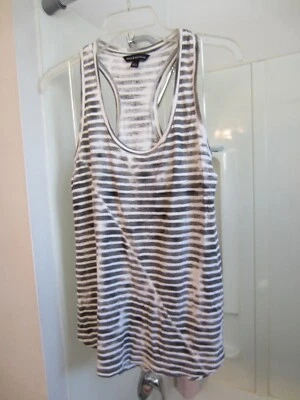 NWOT women's racerback tank top Rock & Republic Size S striped - Image 1 of 4