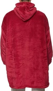 Felpa con cappuccio coperta oversize ultra peluche comoda sherpa gigante grande UK - Foto 1 di 34