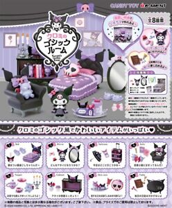 New Re-ment Melody Kuromi's Gothic Room 900yen rement Full set of 8