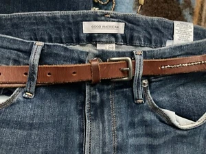 American Eagle Outfitters Slimline Belt Size Medium Sparkle - Picture 1 of 5