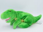 Mary Meyer Flip Flops Green Dinosaur Dino T-Rex Beanbag Plush Stuffed Animal 12"