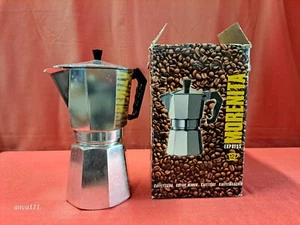 CAFFETTIERA MORENITA EXPRESS vintage 12 TAZZE - Picture 1 of 15