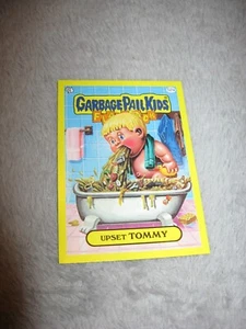 Garbage Pail Kids 2011 ~ TOMMY TOM ~ Upset Tommy ~ Name Sticker Topps 52a Card A - Picture 1 of 2
