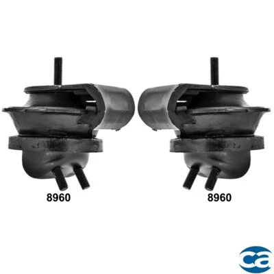 Juego de 2 soportes de motor delanteros izquierdo y derecho, se adapta a Nissan Xterra, Frontier 3,3 L Foto 1 de 2